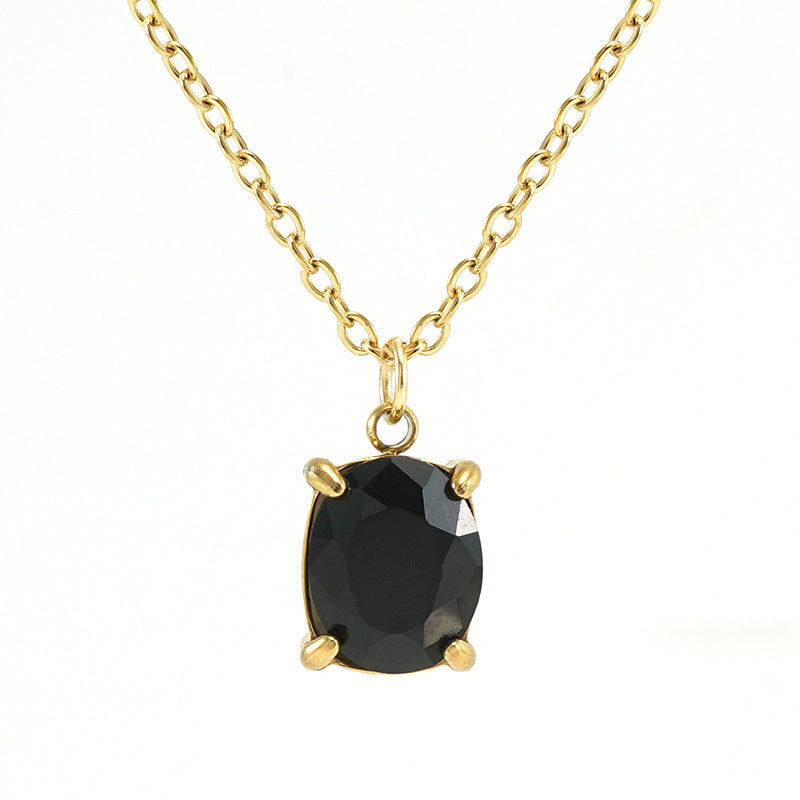 Elira Zircon Pendant Necklace