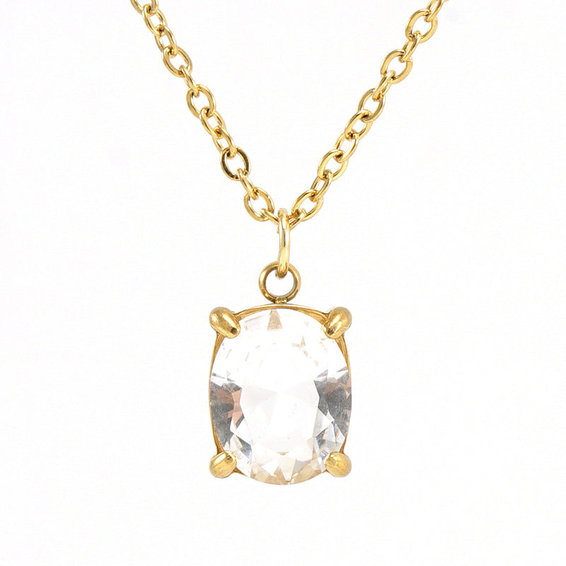 Elira Zircon Pendant Necklace